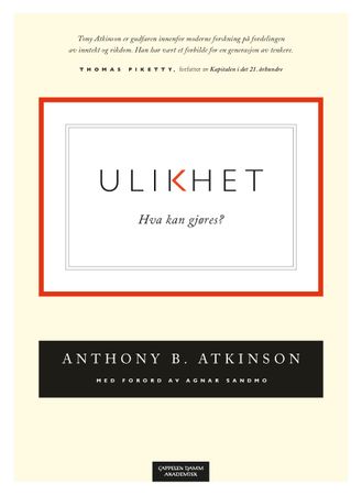Ulikhet 9788202488932 Anthony B. Atkinson Brukte bøker
