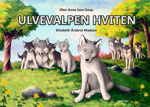 Ulvevalpen Hviten 9788232906826 Ellen Anna Gaup Brukte bøker
