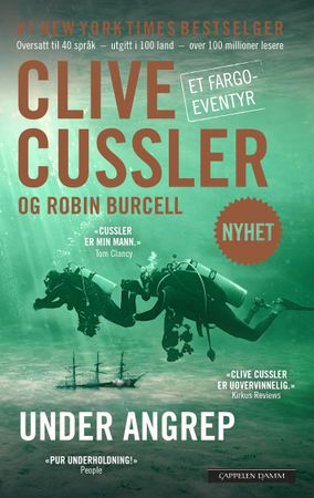 Under angrep 9788202593735 Clive Cussler Robin Burcell Brukte bøker