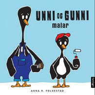 Unni og Gunni malar 9788252180497 Anna R. Folkestad Brukte bøker