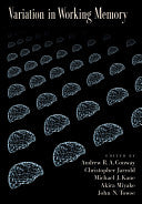 Variation in Working Memory 9780195168631 Christopher Jarrold Brukte bøker