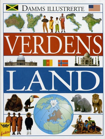 Damms illustrerte verdens land (Innbundet) - Bokia.no