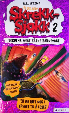 Verdens mest råtne barnevakt! 9788283570380 R.L. Stine Brukte bøker