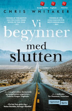 Vi begynner med slutten 9788241959905 Chris Whitaker Brukte bøker