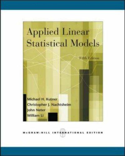 Applied Linear Statistical Models (Pocket) - Bokia.no
