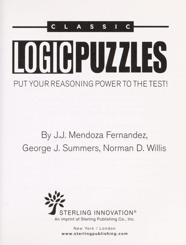 Classic Logic Puzzles - Bokia.no