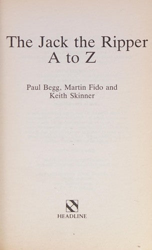 The Jack the Ripper A to Z - Bokia.no