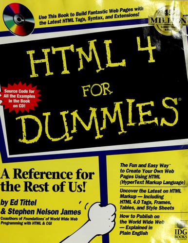 HTML 4 for dummies - Bokia.no