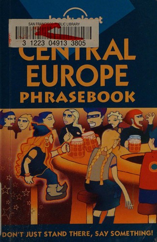 Central Europe phrasebook (Pocket) - Bokia.no
