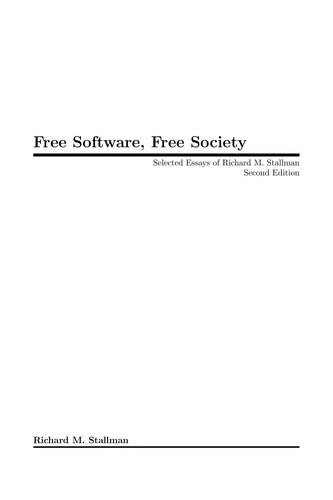 Free Software, Free Society - Bokia.no