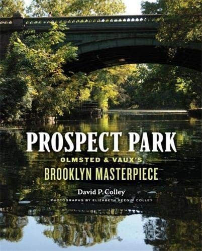 Bokomslag for Prospect Park, innbundet bok fra Bokia.no, med tittel og illustrasjon på forsiden.