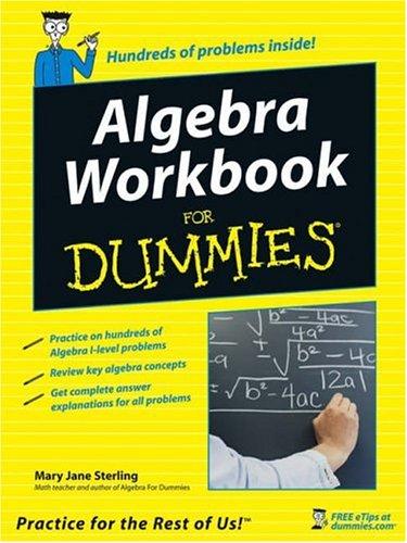 Algebra Workbook For Dummies - Bokia.no