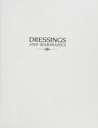 Dressings and Marinades