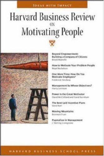 Harvard Business Review on Motivating People - Bokia.no