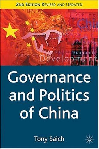 Governance and Politics of China (Pocket) - Bokia.no