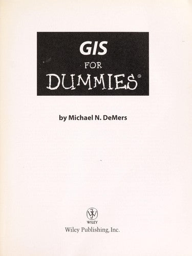 GIS For Dummies (Pocket) - Bokia.no