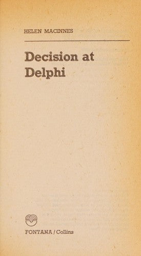 Decision at Delphi - Bokia.no