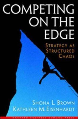 Bok: "Competing on the Edge: Strategy As Structured Chaos" av Bokia.no, innbundet, vises med bokomslag og tittel.