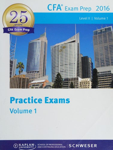 Practice Exams CFA Exam Prep 2016 - Bokia.no