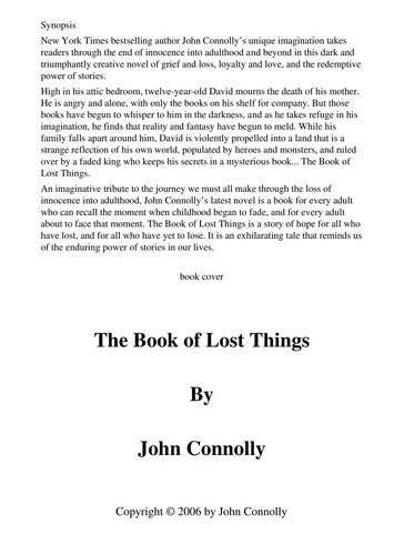 The Book of Lost Things (Pocket) - Bokia.no