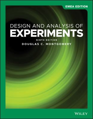 Design and Analysis of Experiments (Pocket) - Bokia.no