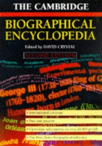 The Cambridge Biographical Encyclopedia - Bokia.no