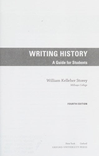 Writing History: A Guide for Students - Bokia.no