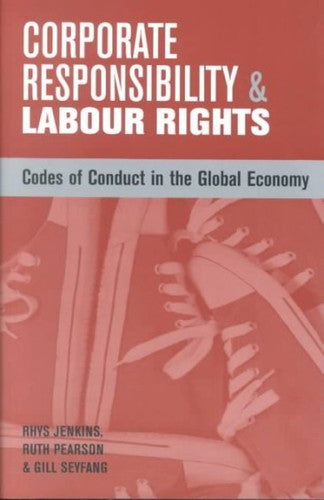 Bok om bedriftsetikk og arbeidsrettigheter, viser forsiden av "Corporate Responsibility and Labour Rights" av Bokia.no.
