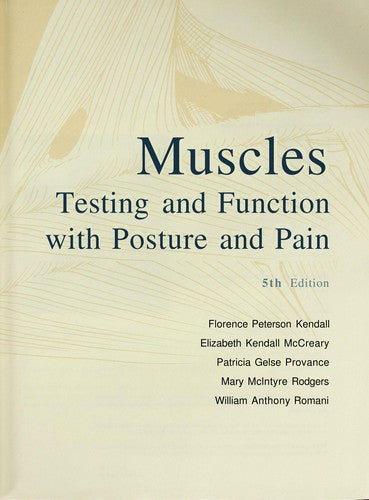 Muscles: Testing and Function, with Posture and Pain [With CDROM] (Innbundet)