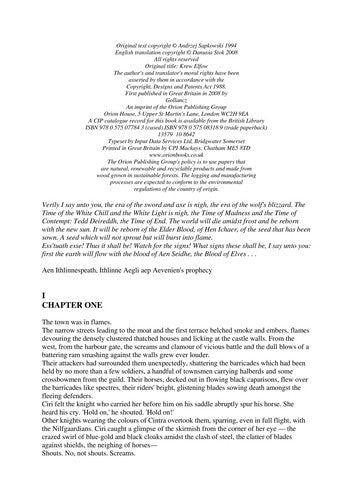 Blood of elves (Pocket) - Bokia.no