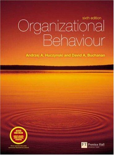 Organizational Behaviour: An Introductory Text - Bokia.no