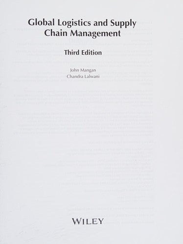 Global Logistics and Supply Chain Management (Pocket) - Bokia.no
