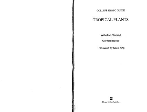 Collins Guide to Tropical Plants - Bokia.no
