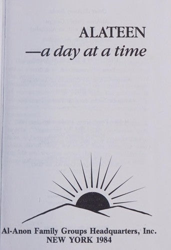 Alateen, a Day at a Time
