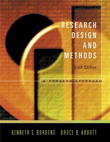 Research and design methods: a process approach - Bokia.no