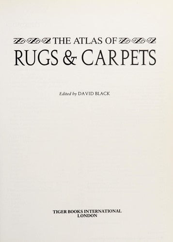 The Atlas of Rugs & Carpets - Bokia.no