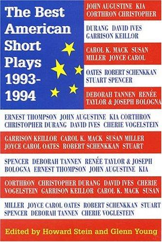 The Best American Short Plays 1993-1994
