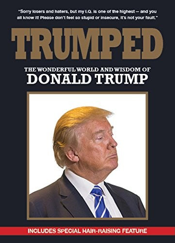 Bokbilde av "Trumped! (Pocket)" av Bokia.no, en liten pocketbok med omslag og tittel synlig.
