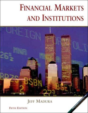 Financial Markets and Institutions (Innbundet) - Bokia.no