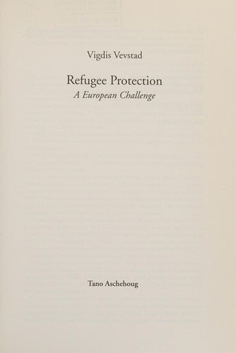 Refugee protection - Bokia.no