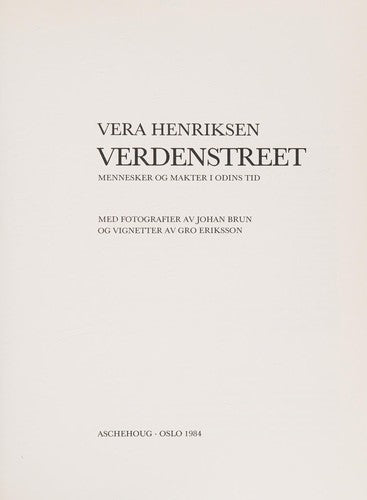 Verdenstreet (Innbundet) - Bokia.no