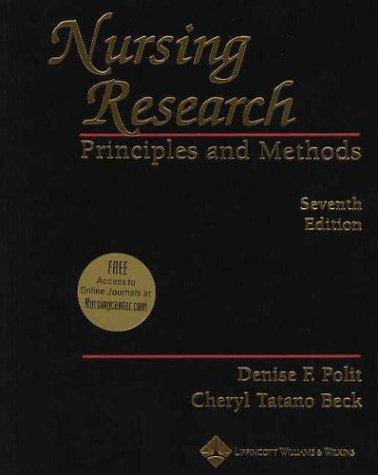 Nursing Research: Principles and Methods - Bokia.no