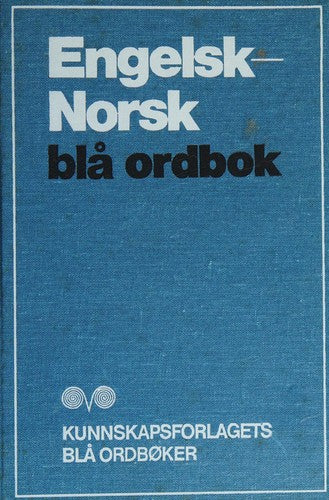 Engelsk-norsk blå ordbok (Innbundet) - Bokia.no