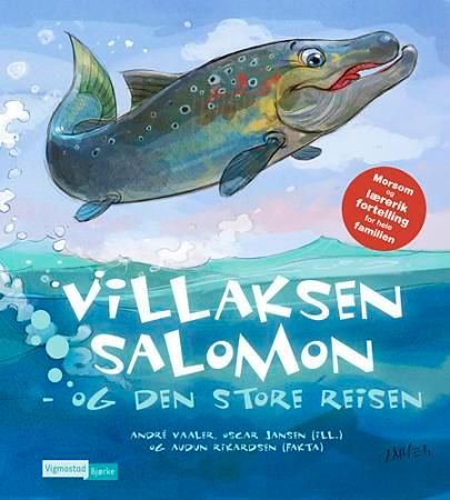Villaksen Salomon 9788241908675 Audun Rikardsen André Vaaler Brukte bøker