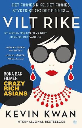 Vilt rike 9788248922599 Kevin Kwan Brukte bøker