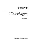 Vinterhagen 9788202124670 Bjørg Vik Brukte bøker