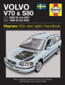 Volvo V70 and S80 (Swedish) Service and Repair Manual 9780857338792  Brukte bøker