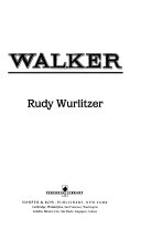 Walker 9780060962586 Rudolph Wurlitzer Brukte bøker