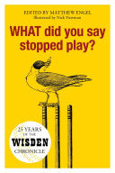 WHAT Did You Say Stopped Play? 9781472954381 Matthew Engel Brukte bøker