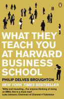 What They Teach You at Harvard Business School 9780141046488 Philip Delves Broughton Brukte bøker